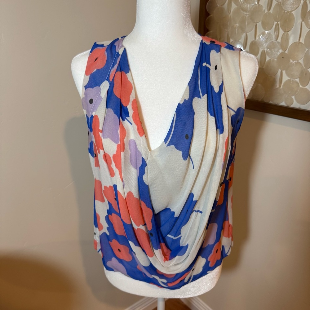 100% Silk DVF Blouse